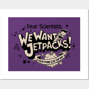 Jetpacks! Posters and Art